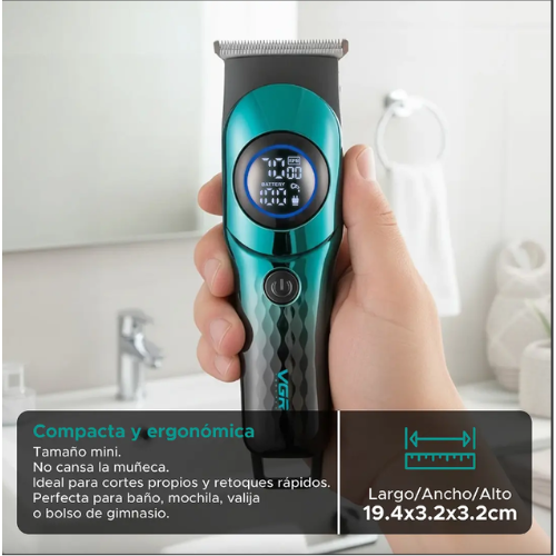 Afeitadora Eléctrica Hombres Carga Rápida Usb Vgr V-966
