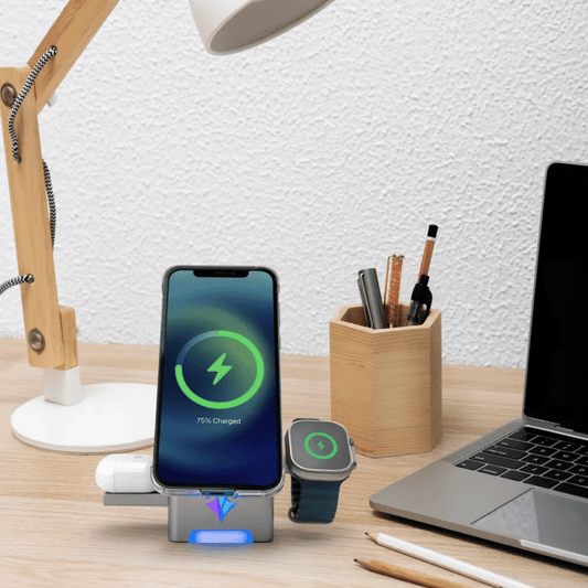 Estación de carga PowerNest 3 en 1